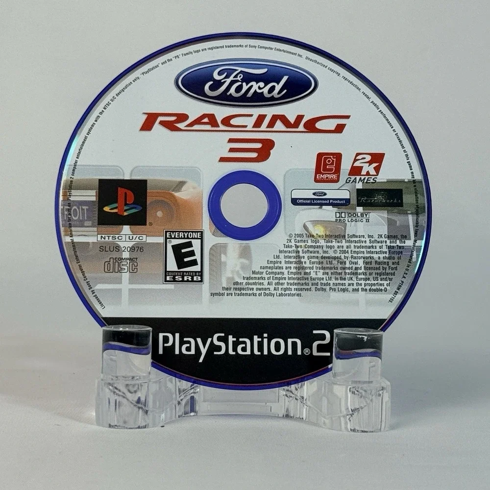 Ford Racing 3 Sony PS2 PlayStation 2 Disc Only SLUS 20976 Tested Working